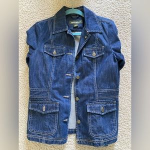 Eddie Bauer Womens Denim Jean Jacket Small